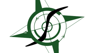 Camp Saturna's compass logo